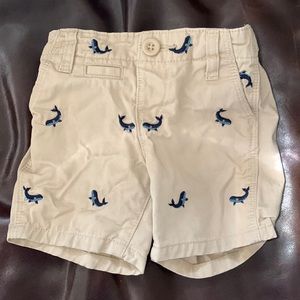 🌞3/$20 Baby Gap Khaki Whale Shorts